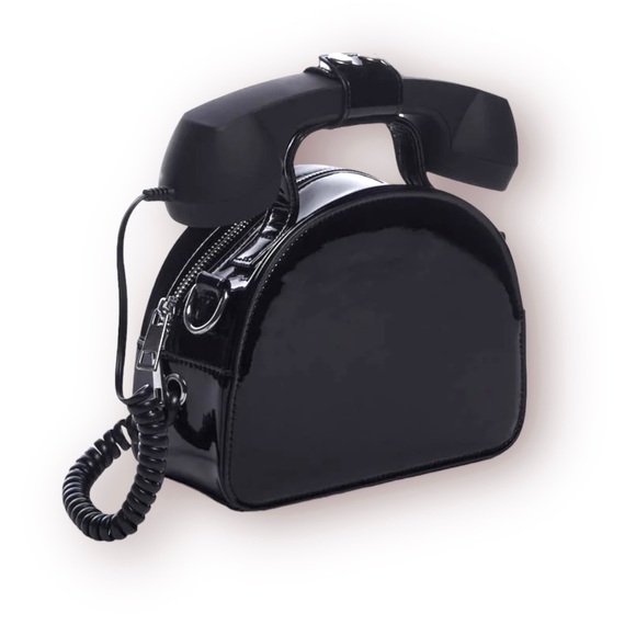 🖤SOLD🖤Sugar Thrills Midnight Hello Operator? Crossbody phone Purse - Picture 3 of 4